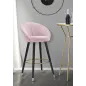 HOOKER BAR Praga Różowy 55 56 104 cm (Wysokość siedziska 80 cm)